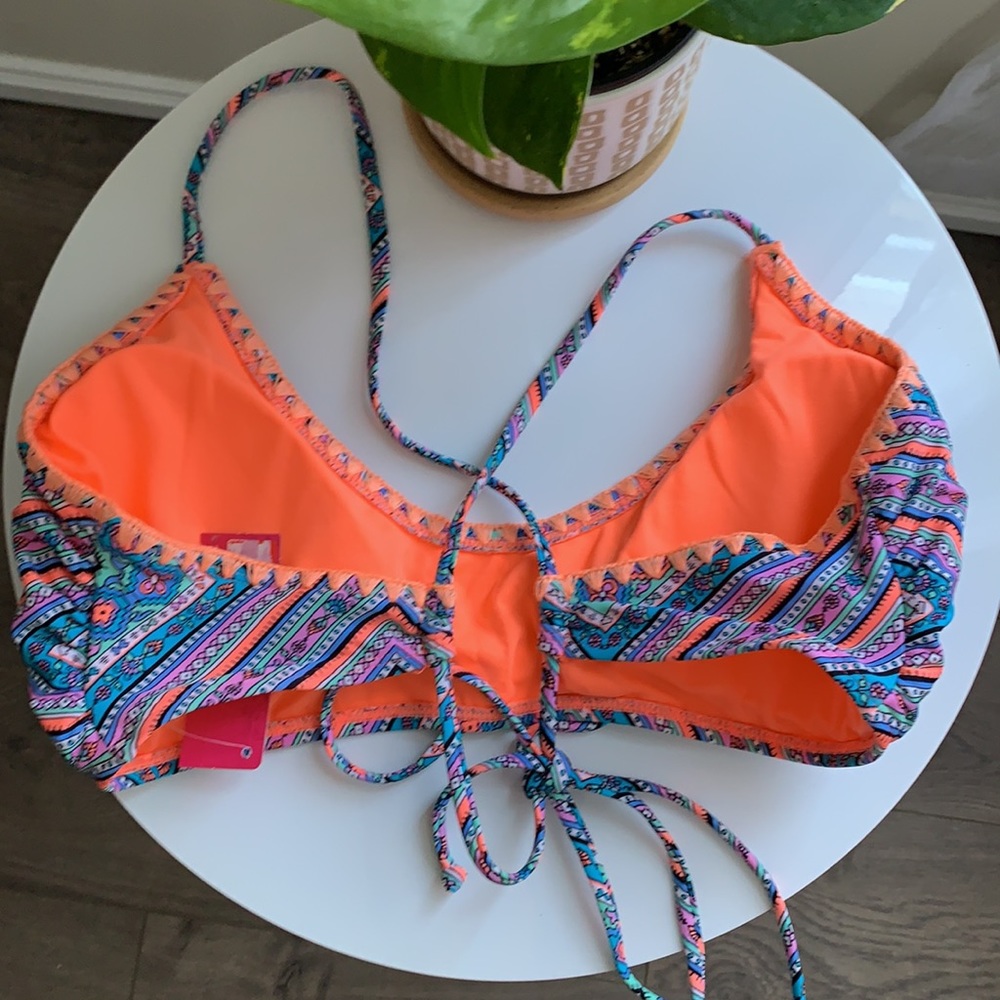 Multi-print bikini top - Picture 3 of 4